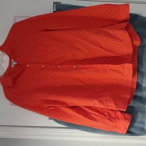 Women's long sleeve shirt size Large
